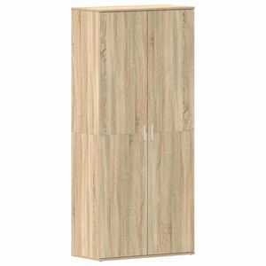 vidaXL Cabinet &agrave; chaussures 80 x 39 x 178 cm Bois d'ing&eacute;nierie