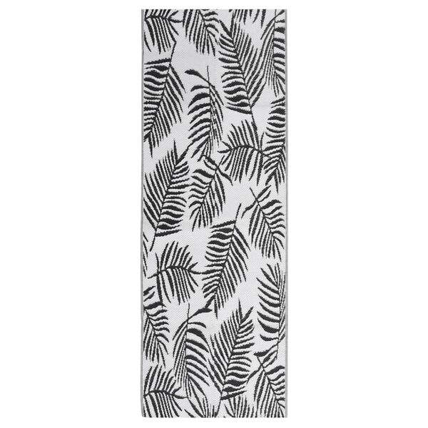 vidaXL Tapis d'extérieur ARAKIL Noir 80x250 cm PP