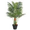 vidaXL Palmier artificiel avec 3 troncs vert 85 cm PP