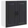 vidaXL Panneau de lave-vaisselle Kalmar Noir 80 x 31 x 80 cm