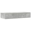 vidaXL Tiroirs de lit Gris b&eacute;ton 75 x 36,5 x 16,5 cm Bois d'ing&eacute;nierie