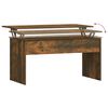 vidaXL Table basse Ch&ecirc;ne fum&eacute; 102x50,5x52,5 cm Bois d'ing&eacute;nierie
