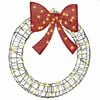 vidaXL Couronne 60 LED Blanc chaud 75 x 75 x 8 cm Rotin