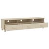 vidaXL Meuble TV HAMAR Marron miel 158x40x40 cm Bois massif de pin