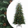 vidaXL Sapin de No&euml;l Artificiel &agrave; Branches Articul&eacute;es 150 cm 150 LED