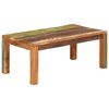 vidaXL Table basse 110x55x40 cm bois de r&eacute;cup&eacute;ration massif