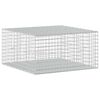 vidaXL Gabion avec Fil de 3,5 mm et Maille de 5x5 cm 100x100x50 cm