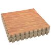 vidaXL Tapis de sol de piscine 12 pc bois 4,32 ㎡ Mousse EVA