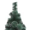 vidaXL Sapin de No&euml;l artificiel avec support Vert 180 cm PET