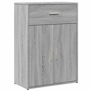 vidaXL Buffet sonoma gris 60x30x84 cm bois d'ing&eacute;nierie