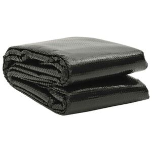 vidaXL Couverture de piscine Noir 450 x 220 cm PE
