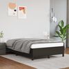 vidaXL Cadre de lit sans matelas noir 120x200 cm similicuir