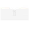 vidaXL Armoire de salle de bain blanc brillant 80x33x60 cm