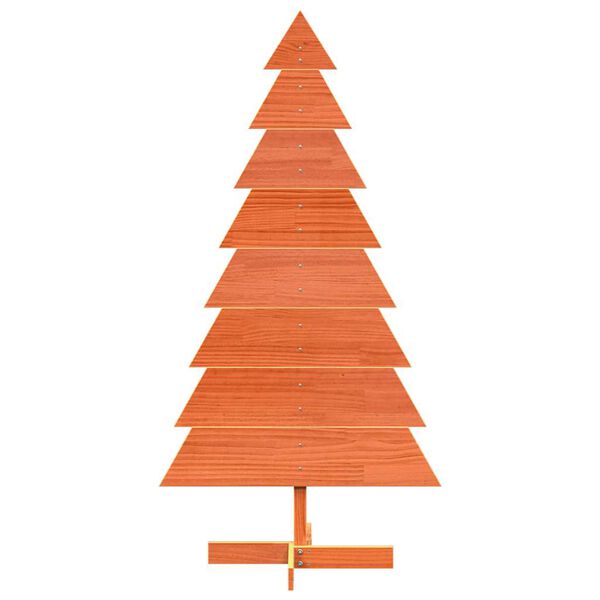 vidaXL Arbre de No&euml;l en bois pour d&eacute;coration 150 cm bois de pin massif
