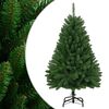 vidaXL Sapin de No&euml;l artificiel &agrave; charni&egrave;res avec support vert 150 cm