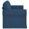 vidaXL Canap&eacute; Bleu Dimensions globales: 175 x 82 x 80 cm (l x P x H)