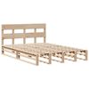 vidaXL Cadre de lit sans matelas 120x190 cm bois de pin massif