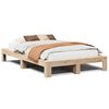 vidaXL Cadre de lit sans matelas 120x190 cm bois de pin massif
