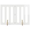 vidaXL Cl&ocirc;ture pliable pour animaux 2 pc Blanc brillant