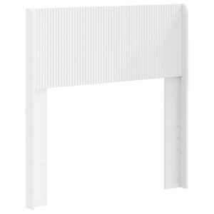vidaXL T&ecirc;te de lit Blanc PB