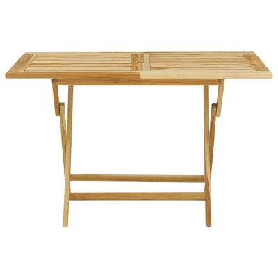 vidaXL Mobilier à dîner d'extérieur 5 pcs Bois de teck massif