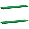 vidaXL Coussins de banc 2 pi&egrave;ces VUGHT 2 pc 100 % polyester Vert
