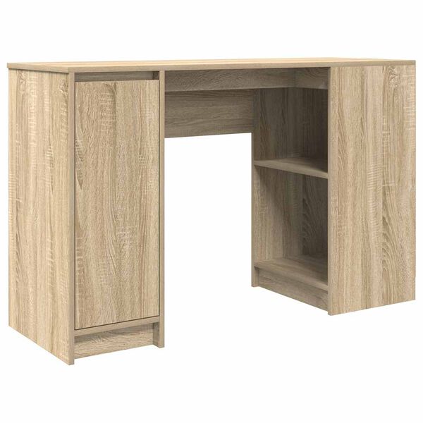vidaXL Bureau chêne sonoma 120x42x76 cm bois d'ingénierie