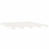 vidaXL Cadre de lit sans matelas blanc 120x200 cm bois de pin massif