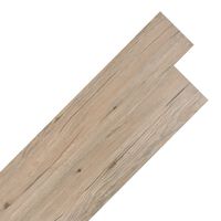 vidaXL Planches de plancher PVC autoadhésif 2,51 m² 2 mm Marron chêne
