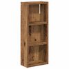 vidaXL Armoire murale de salle de bain Bois ancien 20 x 10 x 50 cm
