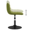 vidaXL Tabouret de bar Vert clair Velours