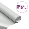 vidaXL Tissu d'&eacute;cran de projection PVC m&eacute;tallique 113" 16:9