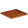 vidaXL Plateau de service Bois solide de Sesham 50 x 50 cm