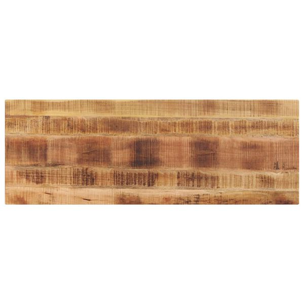 vidaXL Dessus de table rectangulaire bois massif de manguier brut