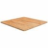 vidaXL Dessus de table carr&eacute; Marron clair60x60x1,5cm Bois ch&ecirc;ne trait&eacute;