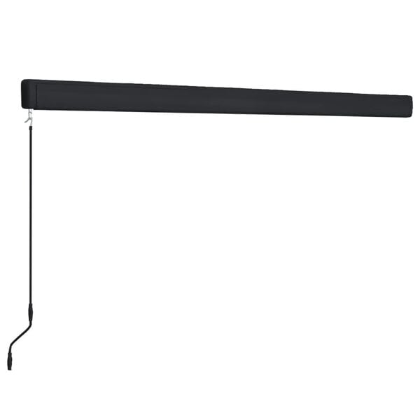 vidaXL Store à cassette manuel 350x250 cm Bleu et blanc