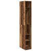 vidaXL Garde-robe vieux bois 30x50x200 cm bois d'ing&eacute;nierie