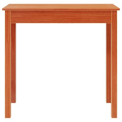 vidaXL Table console marron miel 80x40x75 cm bois massif de pin