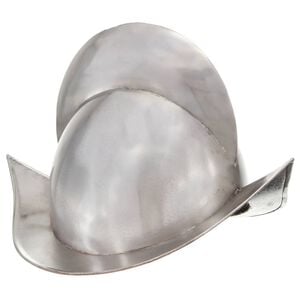 vidaXL Casque de chevalier m&eacute;di&eacute;val antique pour GN Argent&eacute; Acier