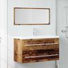vidaXL Ensemble de meubles salle de bain 2 pcs bois d'ing&eacute;nierie
