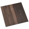 vidaXL Planches de sol Marron fonc&eacute; 5,11 m&sup2; 55 pi&egrave;ces PVC