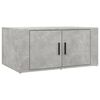vidaXL Table basse Gris b&eacute;ton 80x50x36 cm Bois d'ing&eacute;nierie
