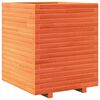 vidaXL Jardini&egrave;re cire marron 60x60x72 cm bois de pin massif