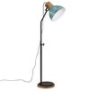 vidaXL Lampadaire 25 W bleu d&eacute;lav&eacute; 30x30x100-150 cm E27