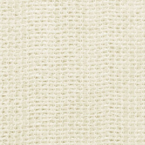 vidaXL Écran de balcon Crème 90x400 cm PEHD