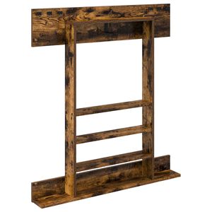 vidaXL Support de queue de billard Bois d'ing&eacute;nierie 93 x 12 x 103 cm