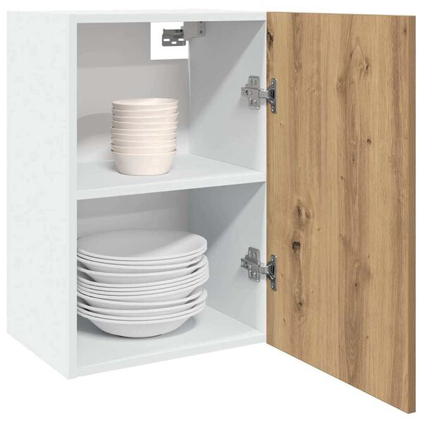 vidaXL Armoire suspendue "Lyon" Ch&ecirc;ne artisanal 40 x 31 x 60 cm Bois d'ing&eacute;nierie