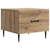 vidaXL Table basse Ch&ecirc;ne artisanal 49 x 50 x 40 cm Bois d'ing&eacute;nierie