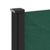 vidaXL Auvent lat&eacute;ral r&eacute;tractable vert fonc&eacute; 220x600 cm