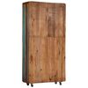 vidaXL Buffet 90x35x183 cm Bois de r&eacute;cup&eacute;ration massif